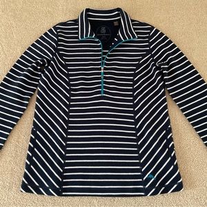 Tommy Bahama Sweatshirt Navy/White 1/4 Zip